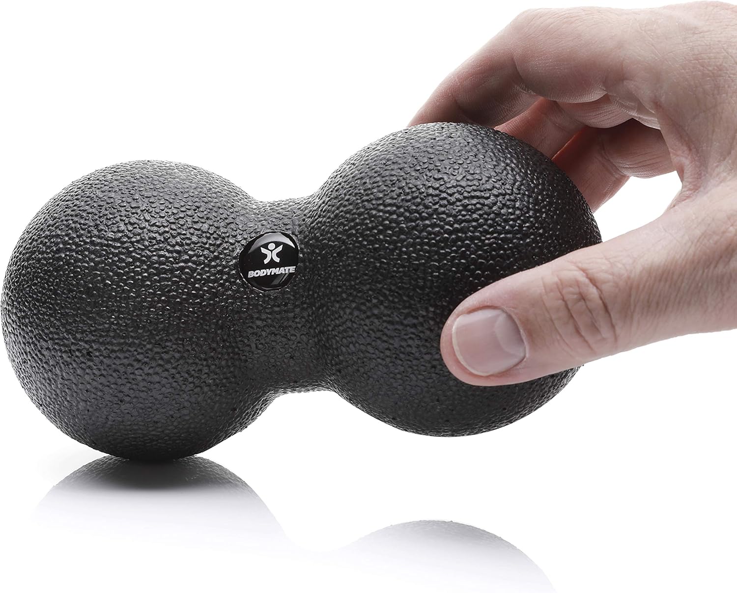 BODYMATE Faszienball in Schwarz – Selbstmassageball für das Faszientraining – Durchmesser 8 cm – Bild 4