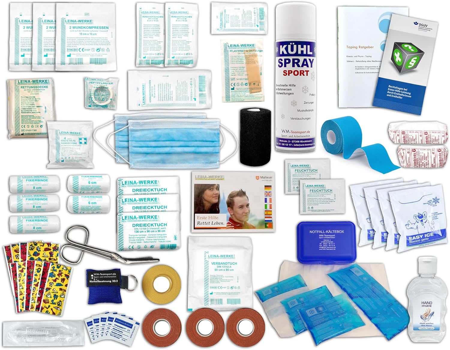 Sports Caregiver Case Pack 2 zur Behandlung von Sportverletzungen inklusive Display – Bild 2
