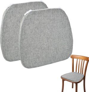 2er-Set Stuhlkissen 40 x 42 x 3 cm ...