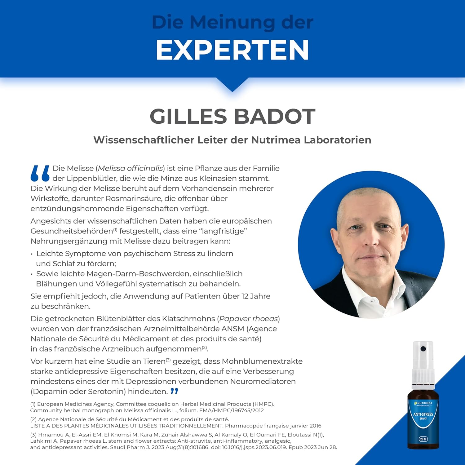 Nutrimea Anti-Stress-Spray mit Soforteffekt – Gegen innere Unruhe und Anspannung – Mit Mohn + Melisse für die Nerven, 20 ml Nutrimea – Rote-Frucht-Geschmack – Bild 7