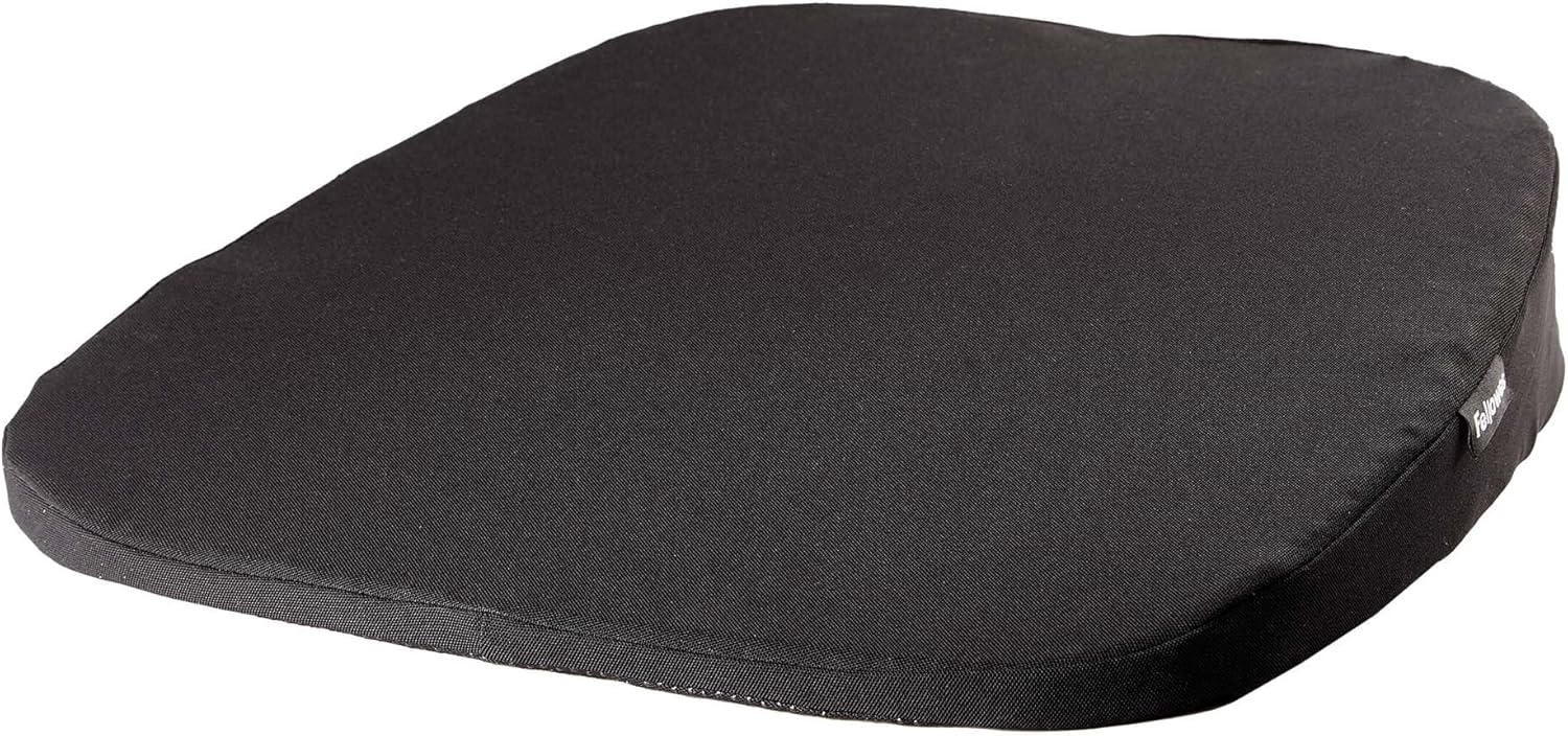 Fellowes Breyta Lendenkissen – ergonomische Rückenstütze, verstellbarer Gurt, kompakt und tragbar, umweltfreundliche Materialien, ideal für Büro und Zuhause – Bild 4