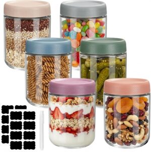 6 Stück Overnight Oats Gläser, 50...