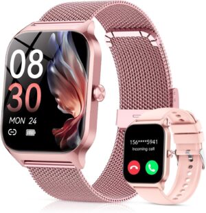 Damen-Smartwatch mit Telefonfunktio...