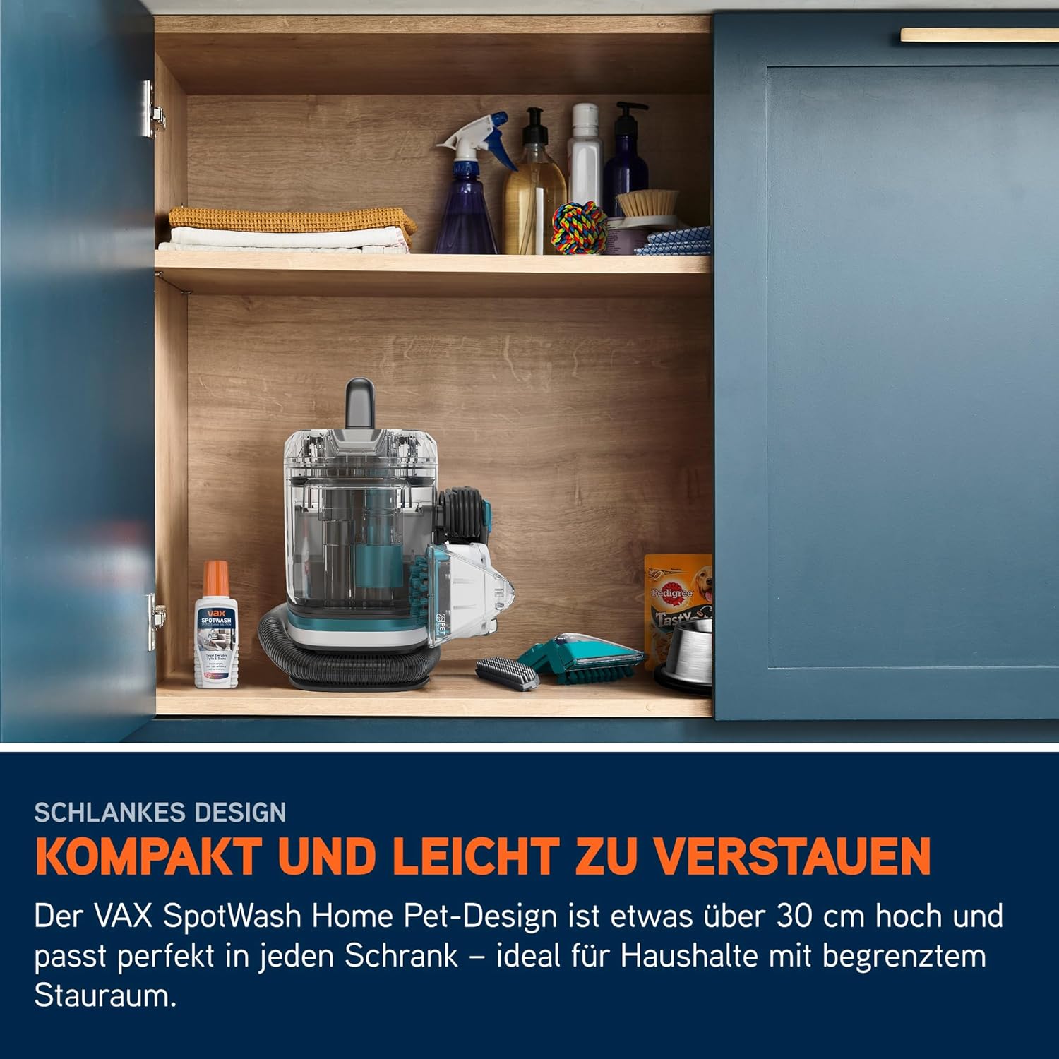 Vax SpotWash Home Pet Design Fleckenentferner für Teppiche und Polster mit SpinScrub-Technologie, leistungsstarke Haustierpflege, schnelles Trocknen und Tiefenwirksamkeit – Bild 8