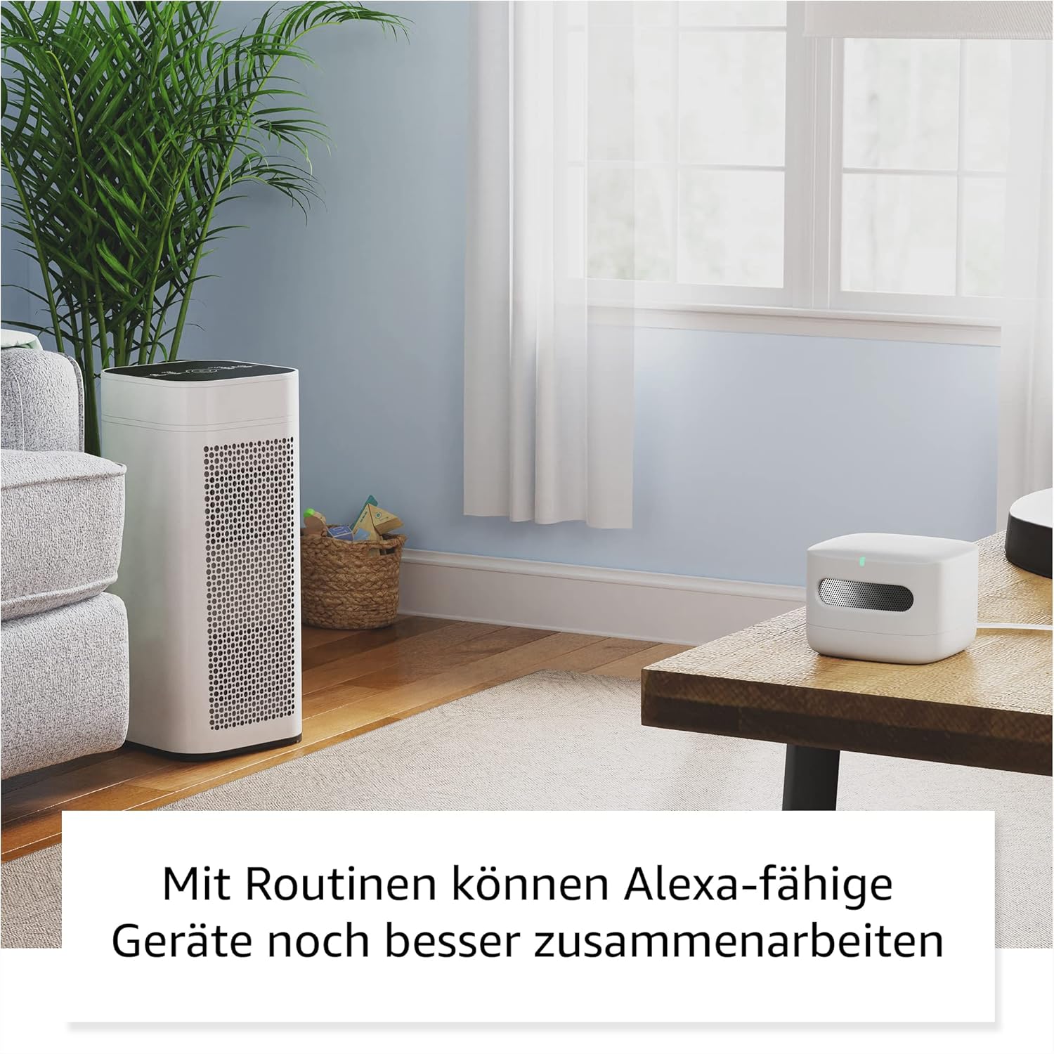 Amazon Smart Air Quality Monitor | Kennen Sie Ihre Luft, funktioniert mit Alexa, zertifiziertes Gerät für Menschen – Bild 7