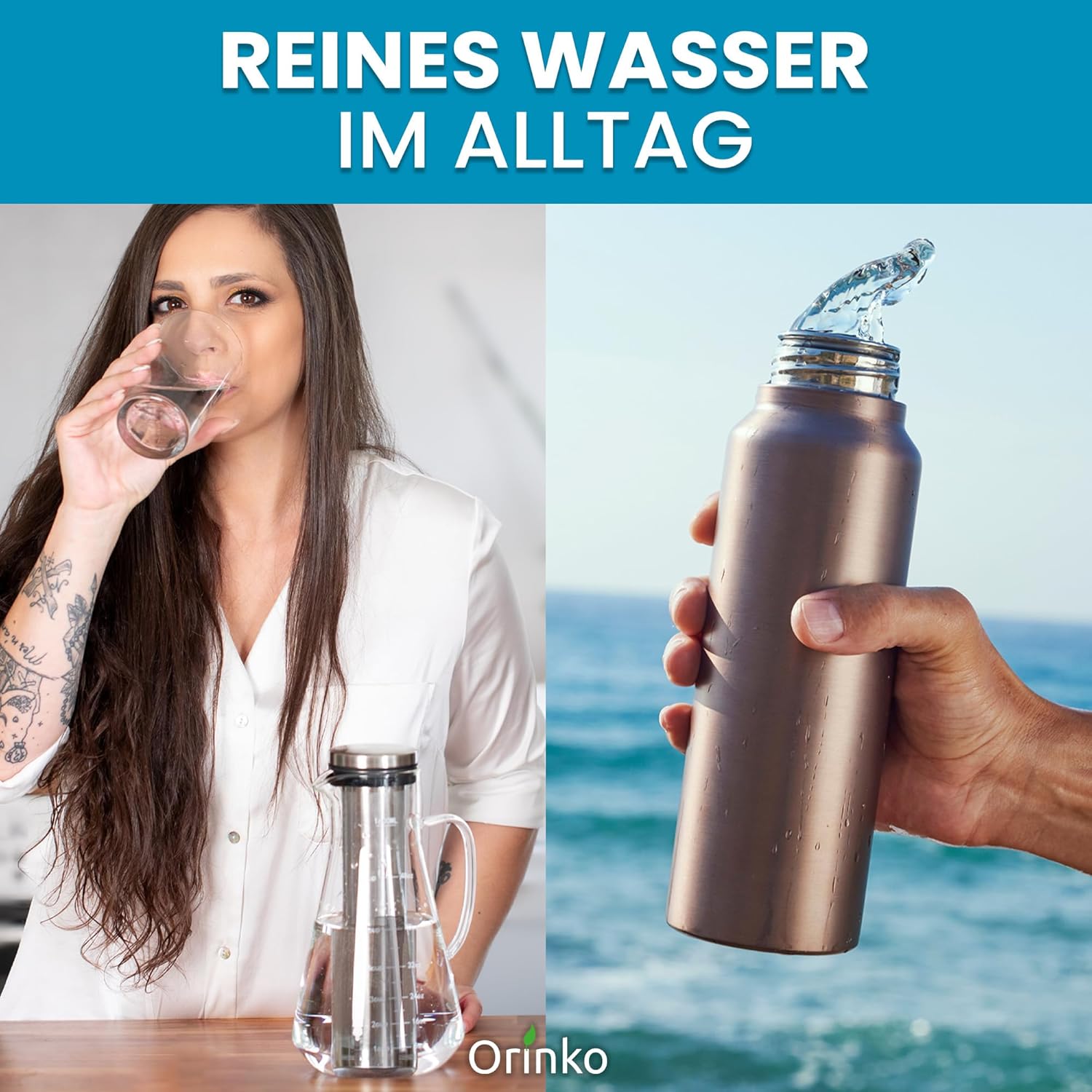 Binchotan 5x Aktivkohle-Wasserfilter aus Bambus zur Reinigung von Wasser in Karaffe – Bild 4
