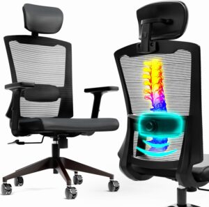 Arebos Ergonomischer Bürostuhl, Sc...