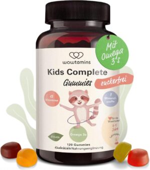 wowtamins Kids Complete zuckerfreie...