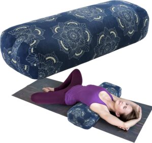 Yoga-Bolster-Kissen, rechteckiges Y...