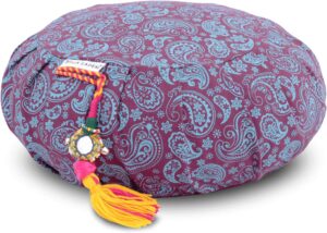 Meditationskissen rund – Paisley ...