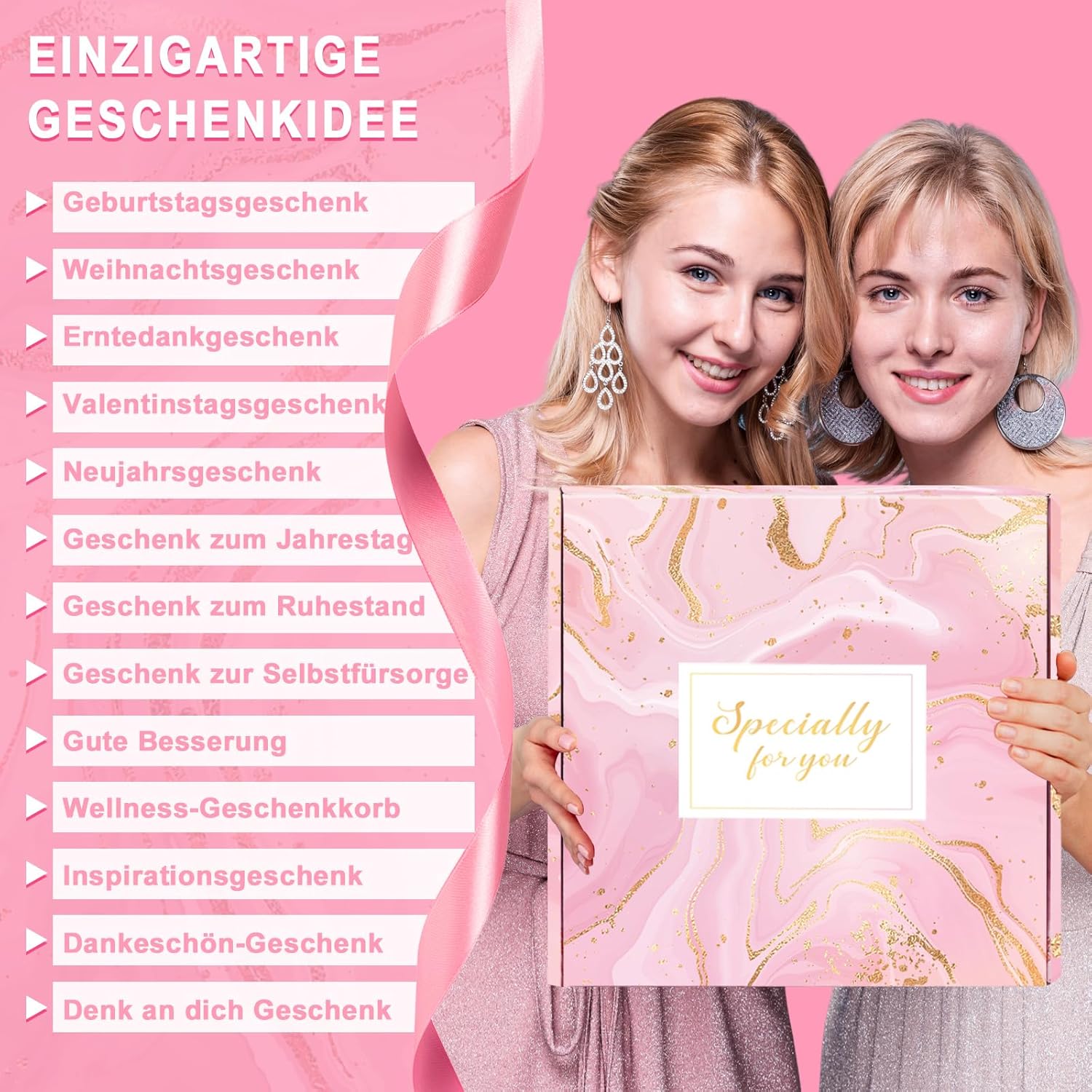 Geschenke für Frauen, Geburtstagsgeschenk für Frauen, entspannendes Spa-Geschenkkorb-Pflegepaket, Geschenkset für beste Freunde, weibliche Schwester, Mutter, Ehefrau, Ihre Freundin, Arbeitskollegin, beste Lehrerin – Bild 8
