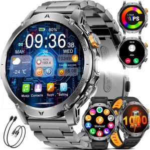 LIGE EF24-C Herren Smartwatch 1000 ...