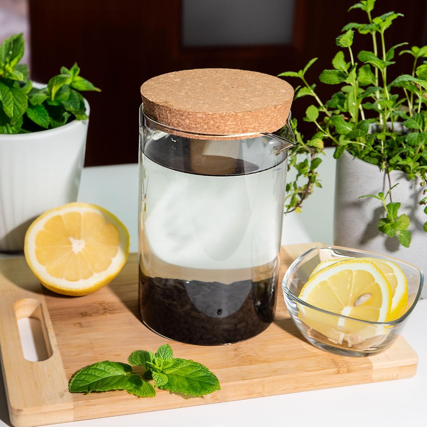 Wessper 1 Liter Aktivkohlepellets 3 mm mit hoher Adsorptionskapazität | Kohle zur Filterung in Aquarien oder Teichfiltern | Hochreines Granulat zur Luftreinigung und Wasseraufbereitung – Bild 4