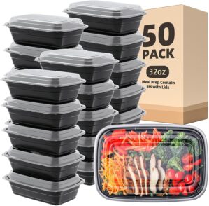 Femora 50 Stück 32-Unzen-Meal-Prep...