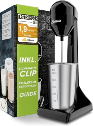 Liebfeld Shake Mixer, Schwarz