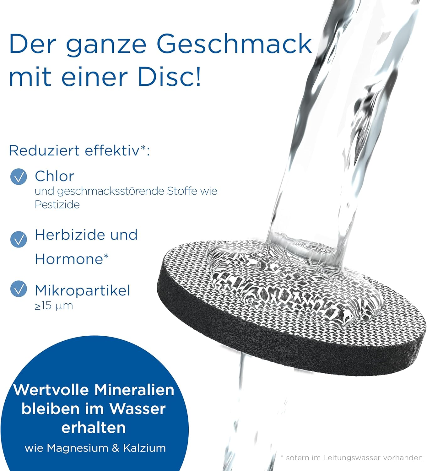 BRITA Wasserfilterkaraffe weiß-grau / Karaffe inkl. 1 MicroDisc-Filter / Wasserkaraffe zum stilvollen Servieren von Wasser / Filter reduziert Chlor und Mikropartikel im Leitungswasser – Bild 4