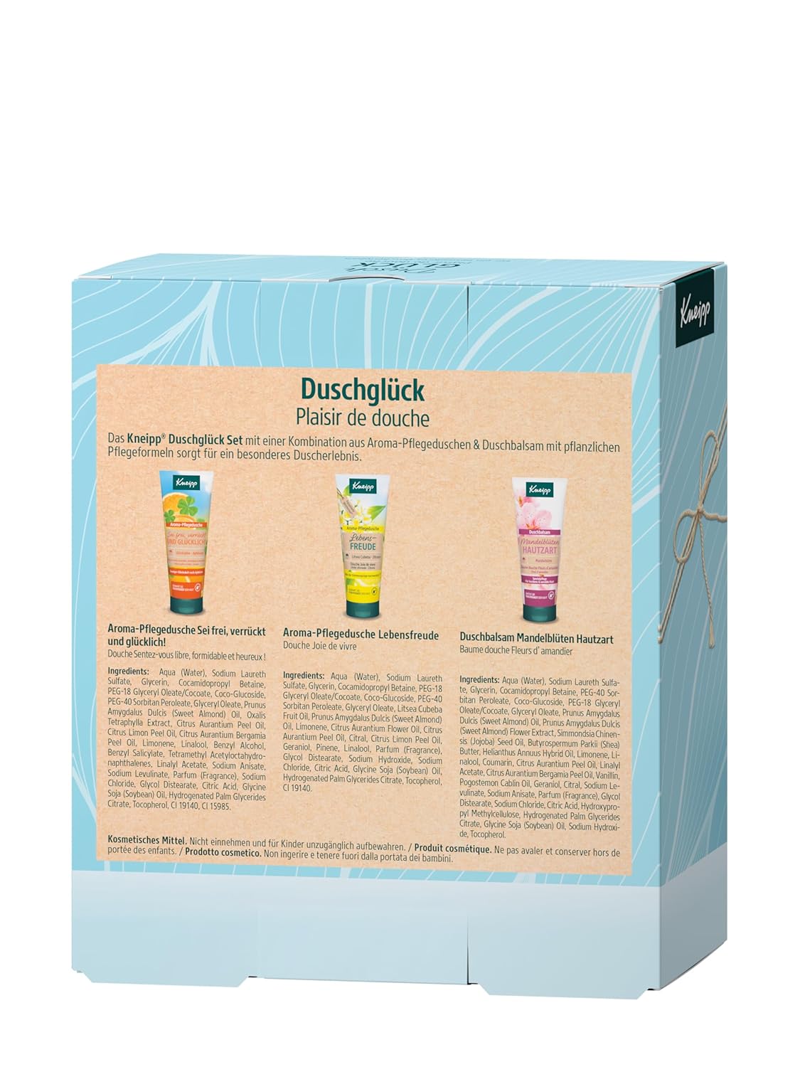 Kneipp-Dusche-Geschenkpaket - Duschglück, 3 x 75 ml – Bild 2