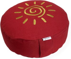 Yoga-Kissen, H 15 cm, Stickerei, Sh...
