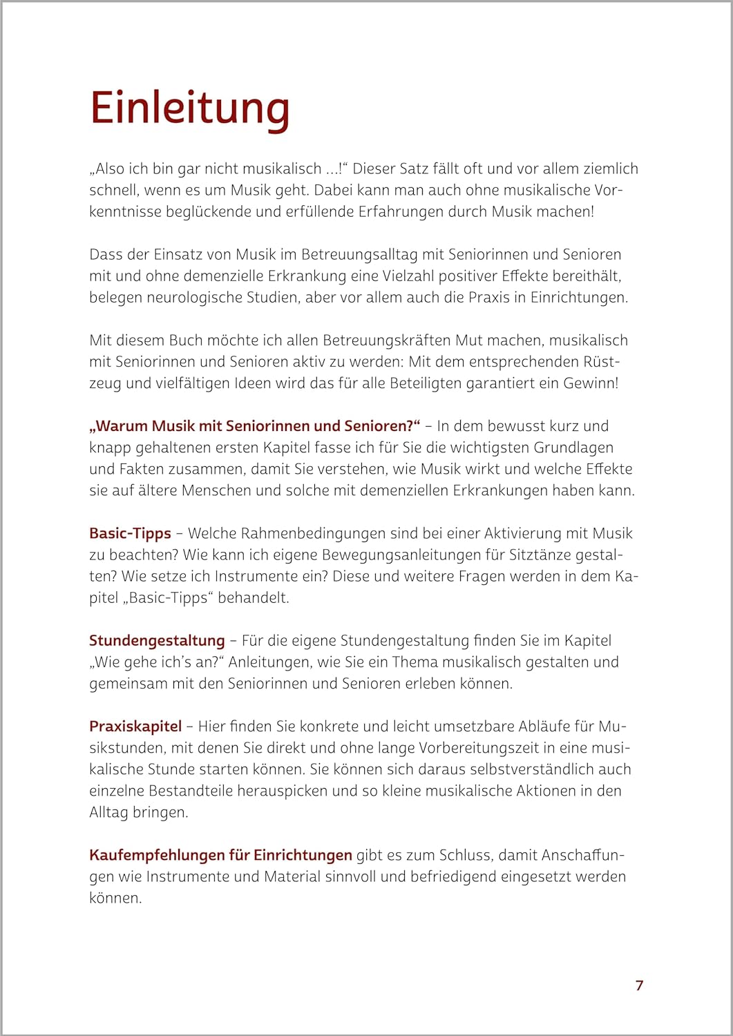 Aktivieren mit Musik für Senioren leicht gemacht: Auch für "Unmusikalische" (Demenz. Ratgeber. Beschäftigung. Aktivierung. Gedächtnistraining) – Bild 3