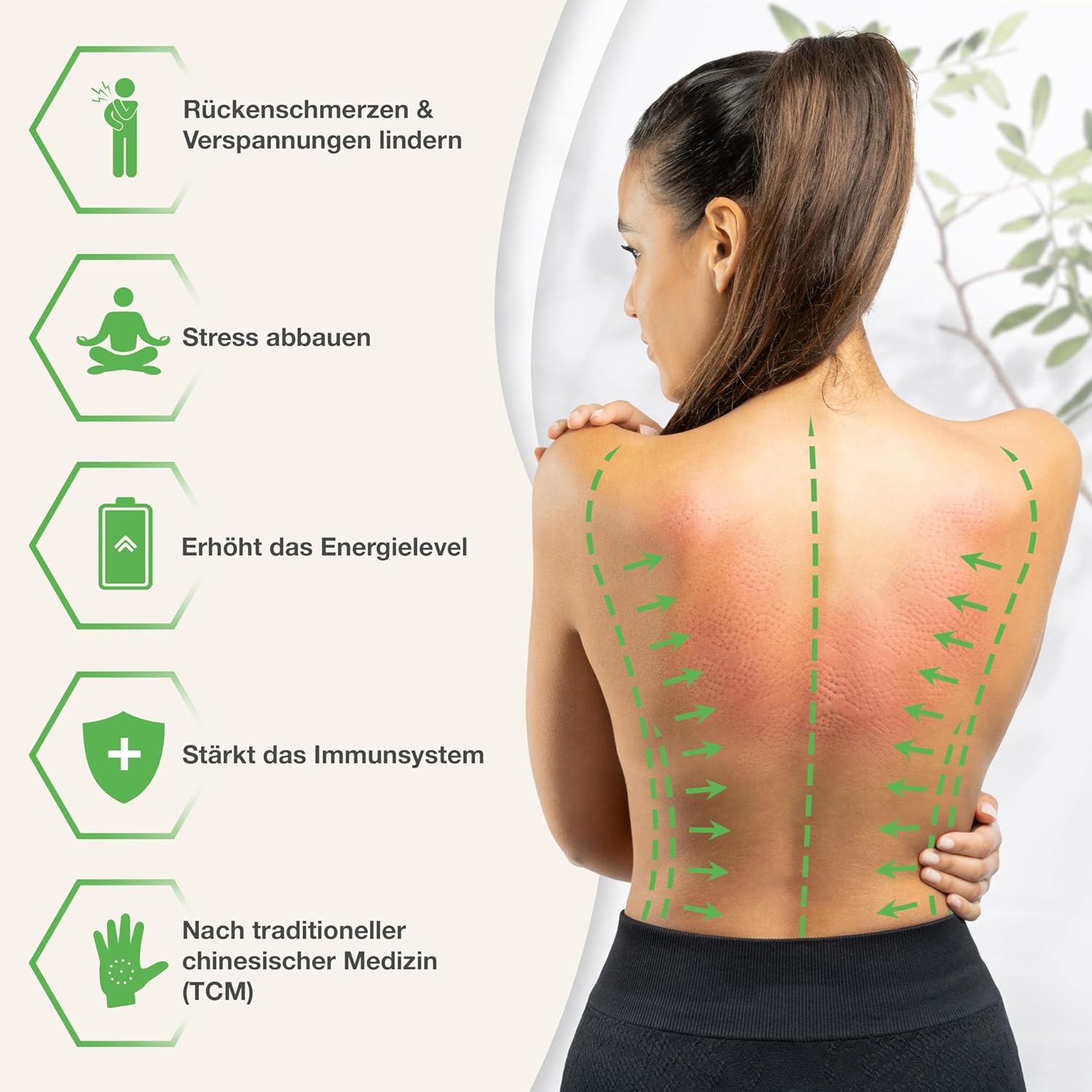 BACKLAXX Akupressurmatten-Set To-Go „Original“, passt ins Handgepäck und ist perfekt für unterwegs, Akupunkturmatte mit Spikes für Massage und Entspannung, Massagemattenrücken für Akupressur – Bild 2