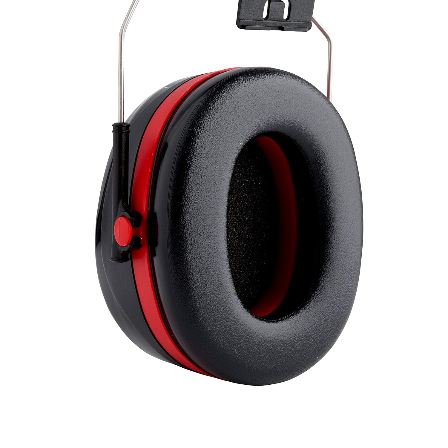 3M Peltor Optime III Ohrenschützer mit Kopfband, 35 dB, Schwarz/Rot – Schutz vor hohen Lärmpegeln in Industrieumgebungen – 1x Peltor Gehörschutz – Bild 4