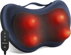 KNQZE Nackenmassagegerät mit Wärm...