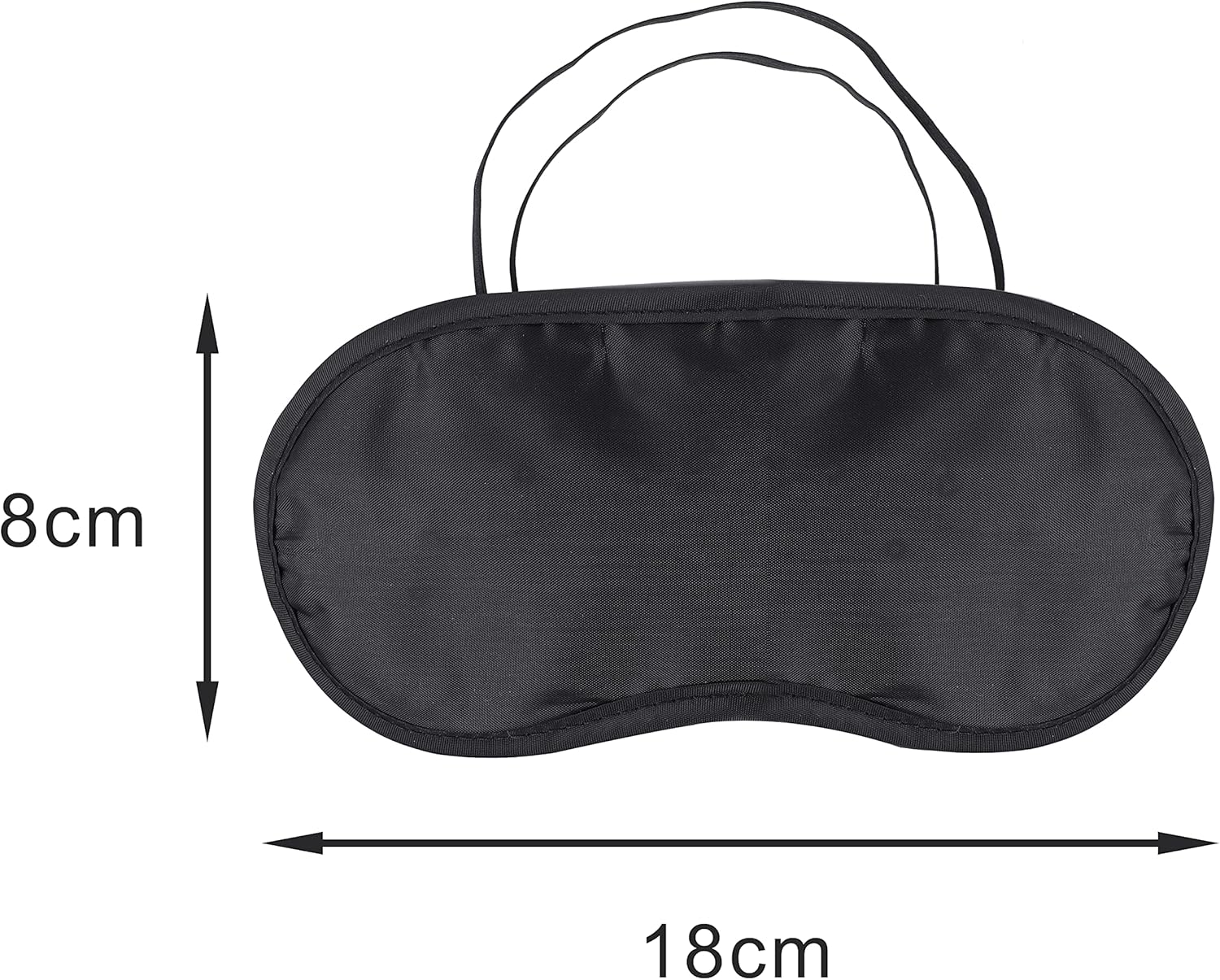 24 Stück Schlafmasken für Seitenschläfer, ultraweiche Augenmaske, Schlafmasken, lichtblockierende Augenbinde zum Schlafen mit verstellbarem Riemen für Männer, Frauen, Kinder – Bild 2