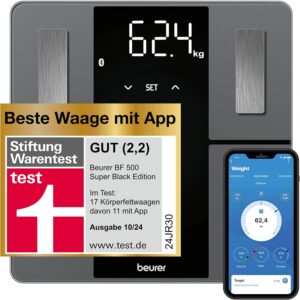 Beurer BF 500 Diagnosewaage mit Blu...