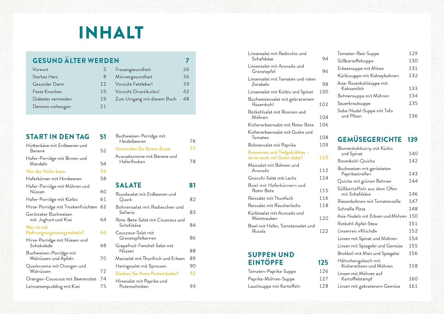 Richtig essen ab 60: Das Senioren-Kochbuch für Gesundheit und Fitness im Alter | Über 100 einfache und clevere Rezepte für den Alltag | Für ein starkes Herz, einen gesunden Darm, höhere Knochendichte – Bild 2