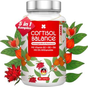 Cortisol Balance 5-in-1 Ashwagandha...
