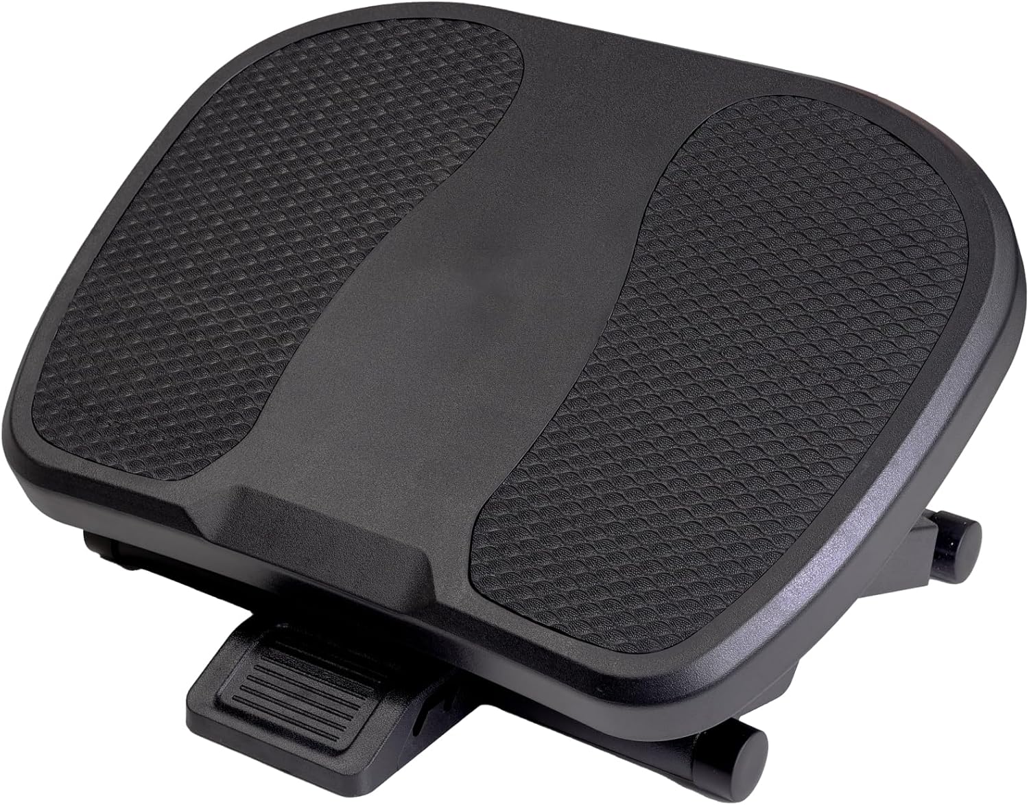 Raylu Papier-Fußstütze für Schreibtisch, rutschfeste Basis, verstellbarer Winkel und Höhe, Massageeffekt, ergonomische und verstellbare Schreibtisch-Fußstütze. (Modell 30)