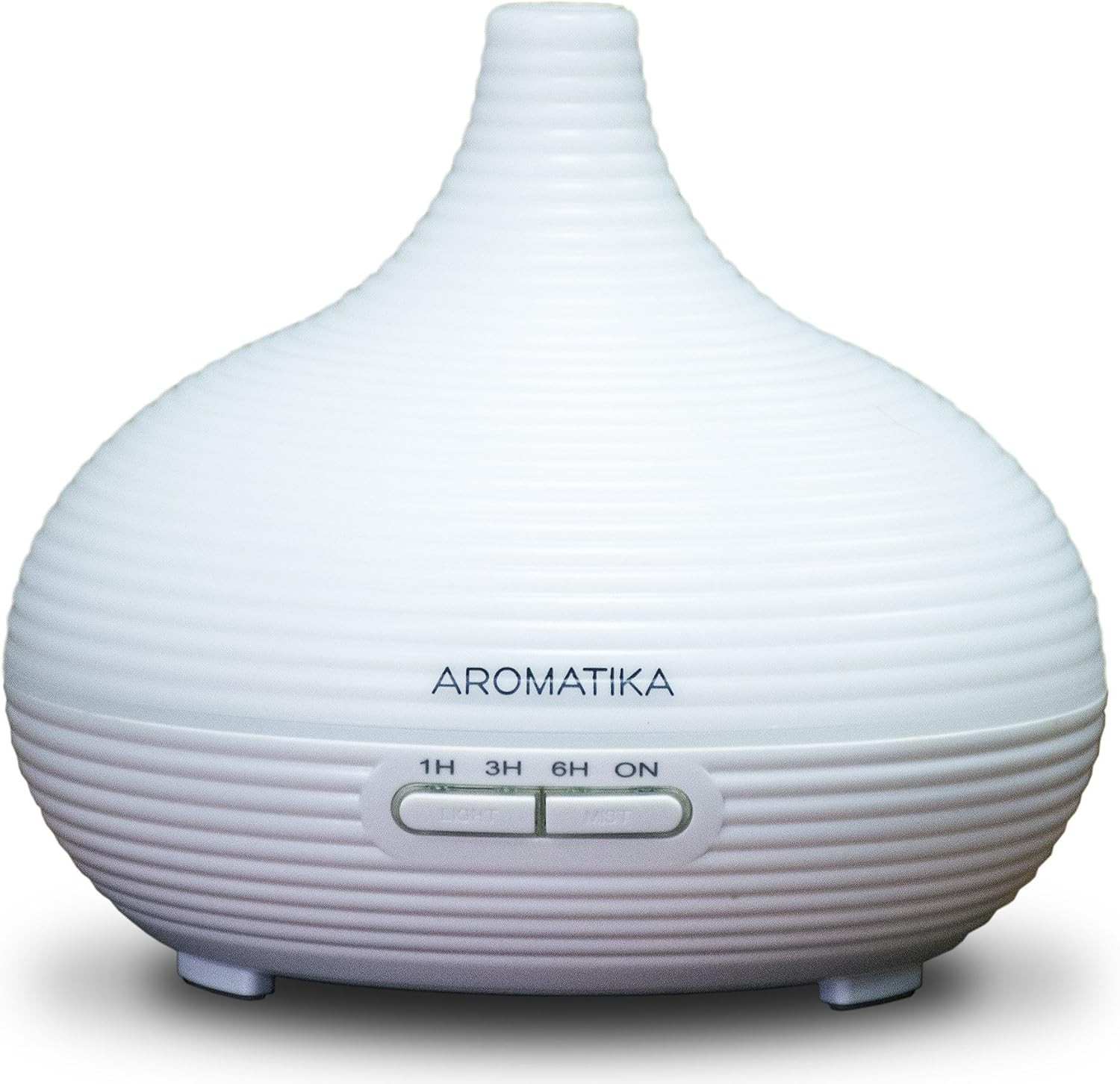 Luftbefeuchter für ätherische Öle 300 ml für Aromatherapie – LED – Ultraschall zur Befeuchtung und Aromatisierung – Aromadiffusor für Raum – Zuhause – Büro – Aromalampe elektrisch