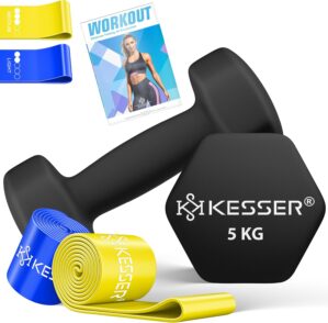 KESSER Kurzhanteln 2er Set 2 kg ...