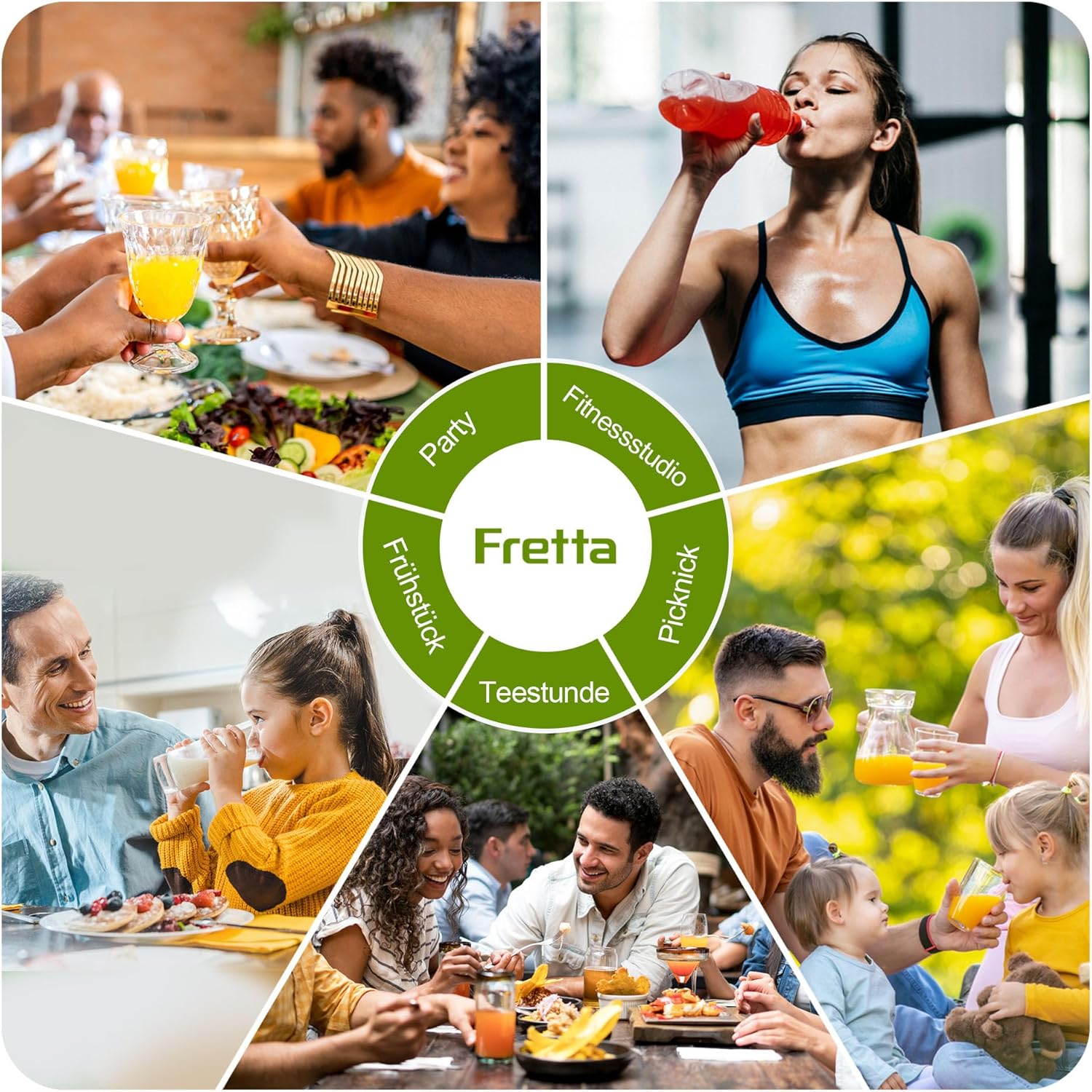 Fretta Juicer Slow Juicer, Edelstahl-Entsafter Gemüse und Obst Testsieger, 135 mm Öffnung und 1,8 l Entsafter-Maschine mit Umkehrfunktion, einfache Installation, leicht zu reinigen, 100 % BPA-frei, 250 W – Bild 9