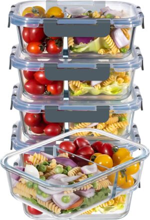MFY 5 Packungen mit 36-Unzen-Glasbe...