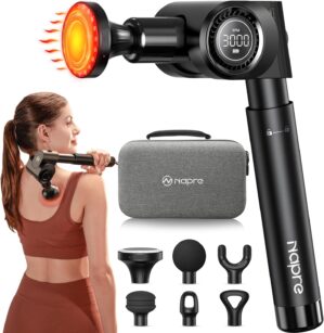 Massagepistole mit Wärmefunktion u...