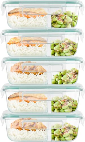 Winter Shore Meal Prep Glasboxen mi...
