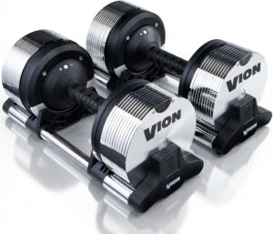 VION 24kg verstellbare Hanteln, 1-k...