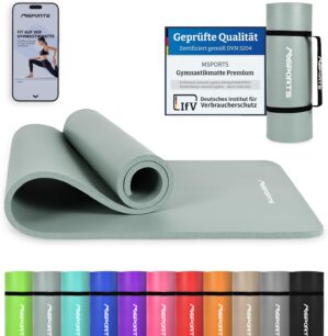 MSports Premium Gymnastikmatte inkl...