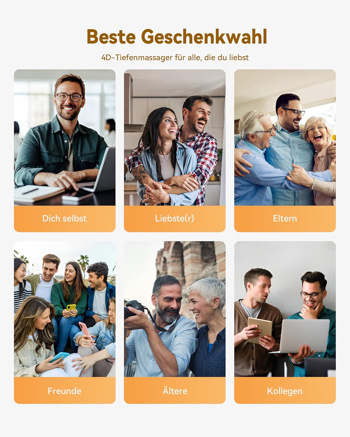 KNQZE Nackenmassagegerät mit Wärme 2026, 4D-Shiatsu-Massagegerät Nacken Schulter, Linderung von Nackenverspannungen, Tiefenmassage für Nacken, Schulter, Rücken, Geschenke für Frauen/Mütter/Väter – Bild 9