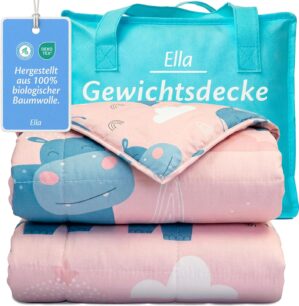 Ella Gewichtsdecke für Kinder, 2,4...