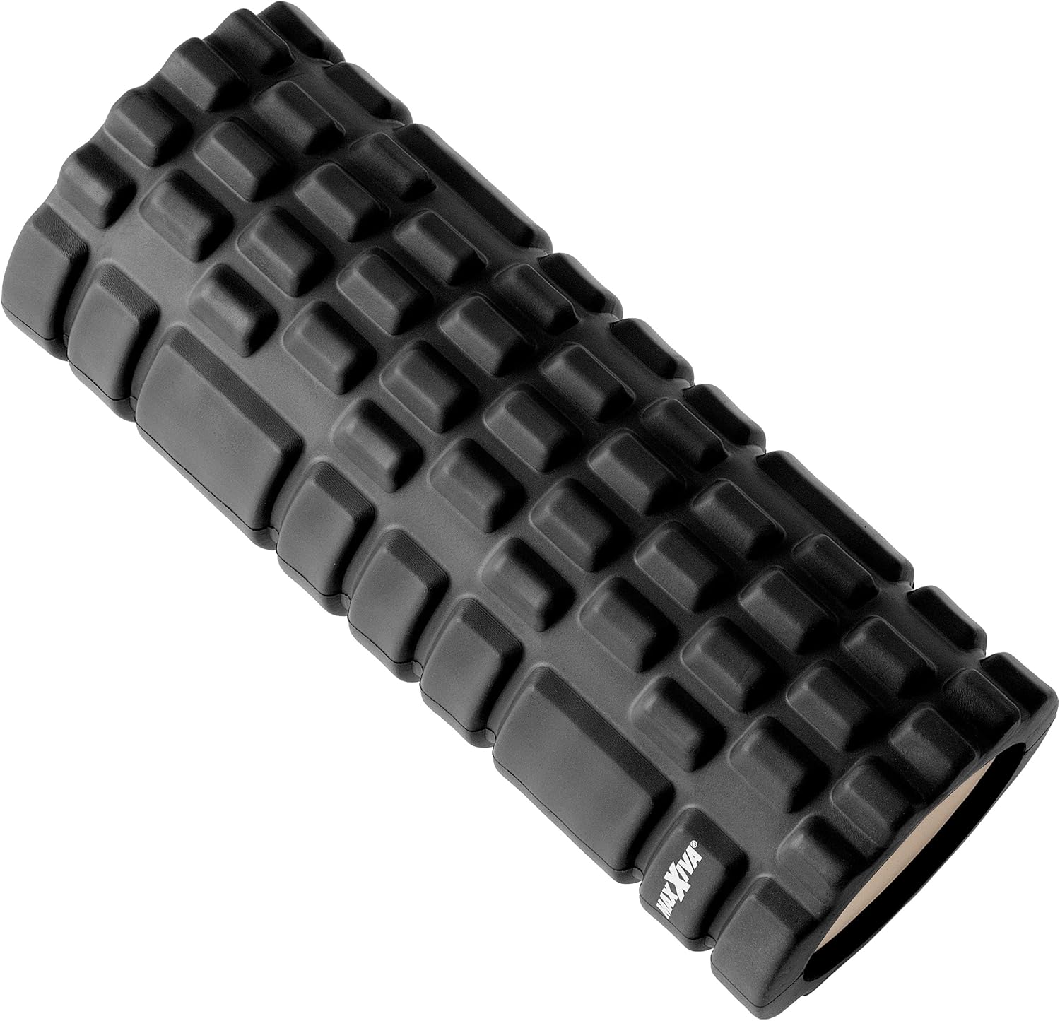 Massagerolle 33 x 14 cm, Faszienrolle, Trainingsrolle, Fitness-Zubehör, Fitness-Training, Fitnessgerät, Yoga, Gymnastik, Pilates, Physiotherapie – Bild 3