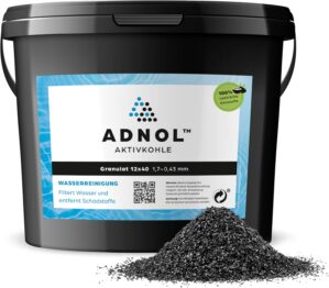 Aktivkohlegranulat 5 Liter aus Koko...