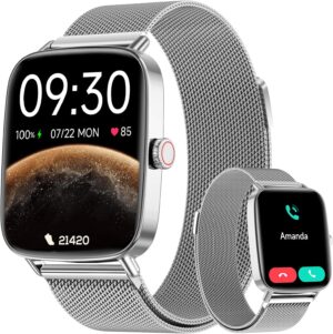 Smartwatch Herren Damen mit Telefon...