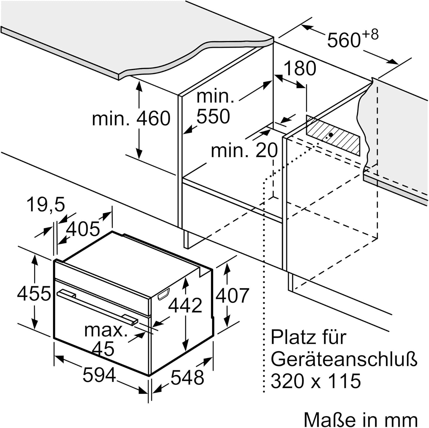 Bosch CDG634AB0 Serie 8 Dampfgarer, 45 x 60 cm, 1,3 l Wassertank, AutoPilot 20 20 Automatikprogramme, TFT-Touch-Display, intuitiver Bedienring, SoftClose und SoftOpen, Leerstandsanzeige Wassertank – Bild 2