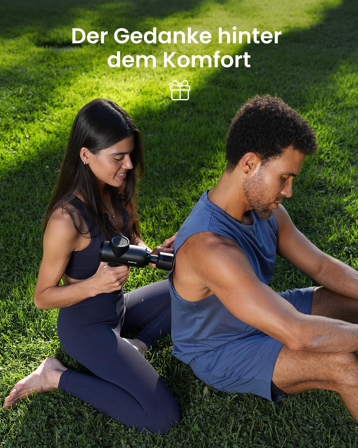 RENPHO Active Thermacool 2 Massagepistole mit Wärme- und Kältefunktion, 2026 Upgrade-Massagepistole mit 5 Geschwindigkeiten und 5 Aufsätzen für Muskelmassagepistole – Bild 7