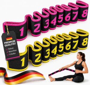2er-Pack Gymnastikbänder mit Schla...