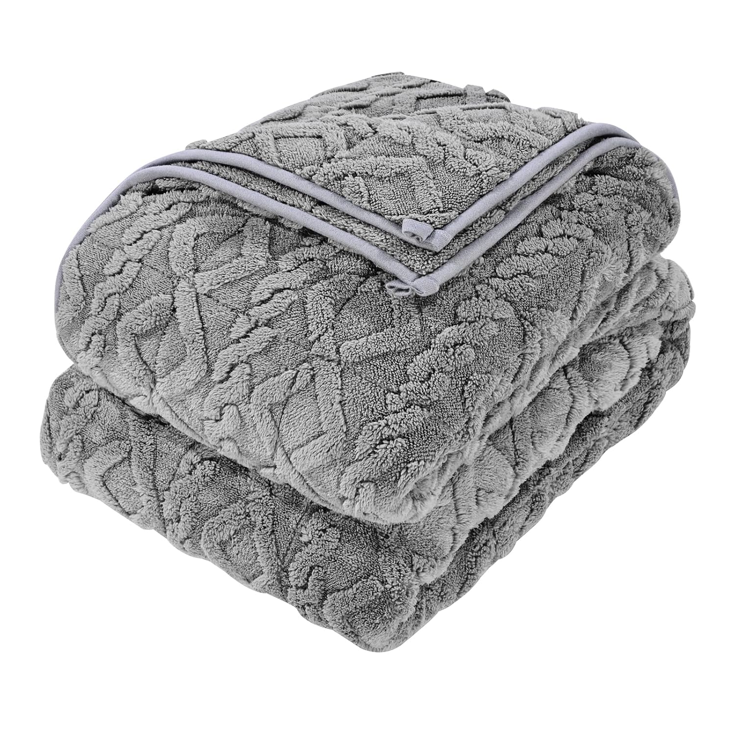 VEVOR Gewichtsdecke, 9 kg, Therapiedecke 1524 x 2032 mm, Gewichtsdecken Queen Size, Sherpa-Fleecedecke mit Glasperlen, für Erwachsene mit 90–113 kg, Linderung von Angstzuständen und Stress, Grau – Bild 9