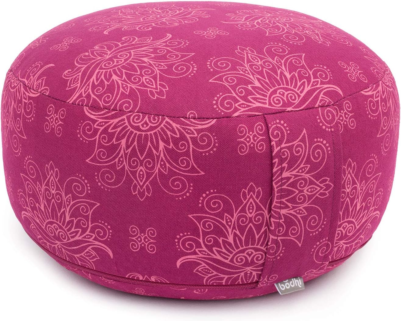 Rondo Maharaja Collection Meditationskissen mit abnehmbarem Baumwollbezug und Dinkel-Füllung, 32 x 17 cm, mit praktischer Trageschlaufe