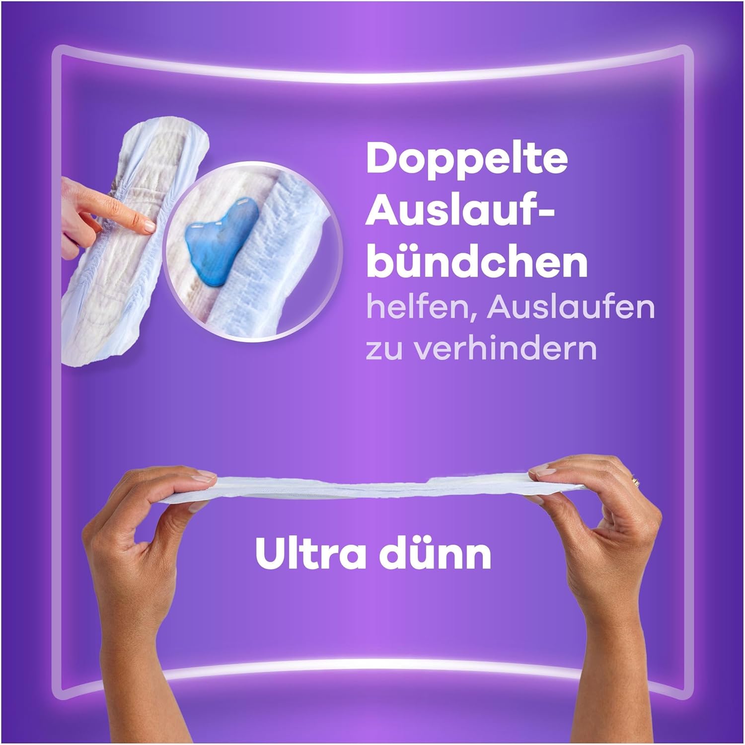 Always Discreet Inkontinenzeinlagen für Damen, Normal, 30 Stück, Rundumschutz, Unglaubliche Diskretion – Bild 2